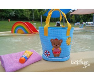 Stickdatei - zARTbesaitet - Schwimmbärin